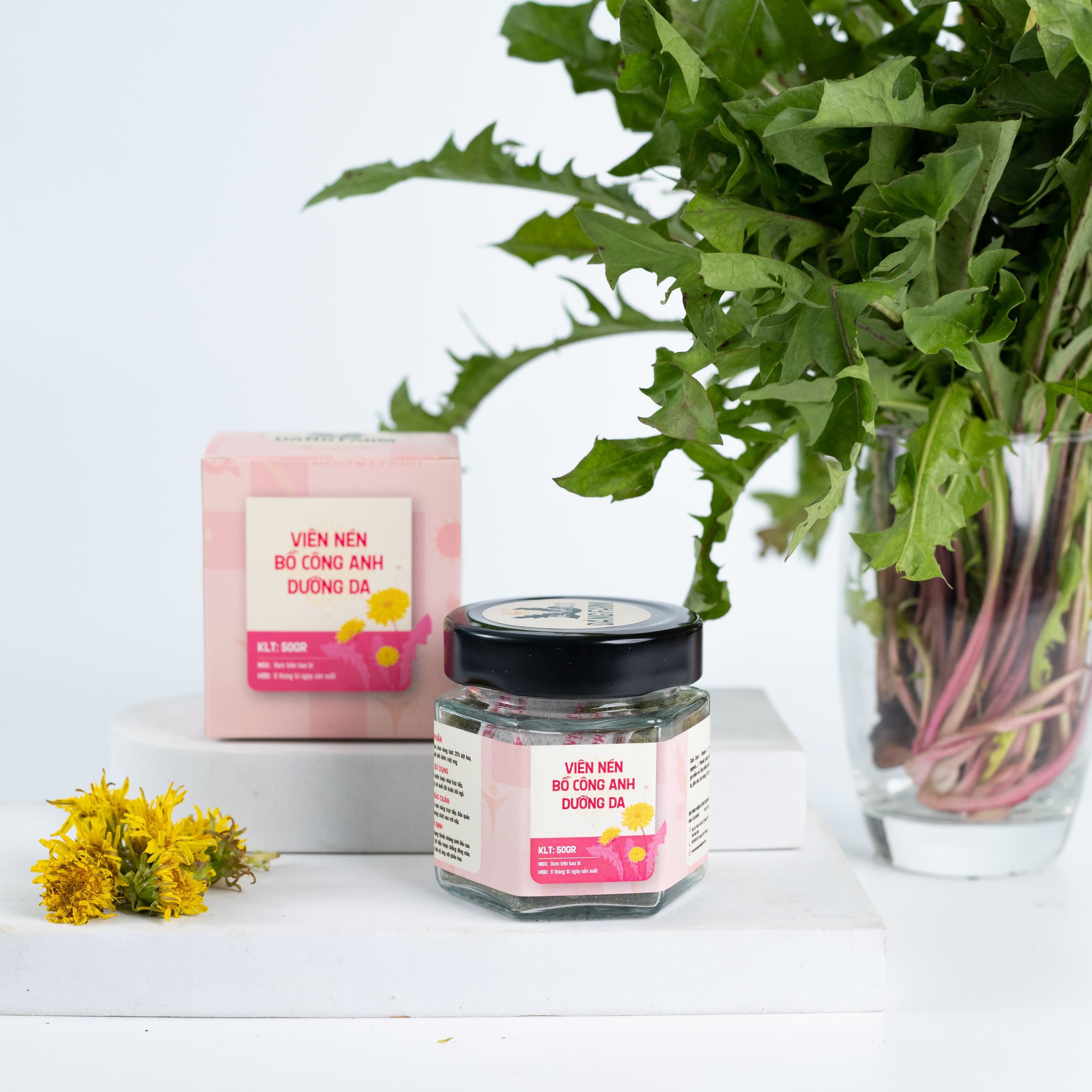 Viên Nén Bồ Công Anh – Dưỡng Da